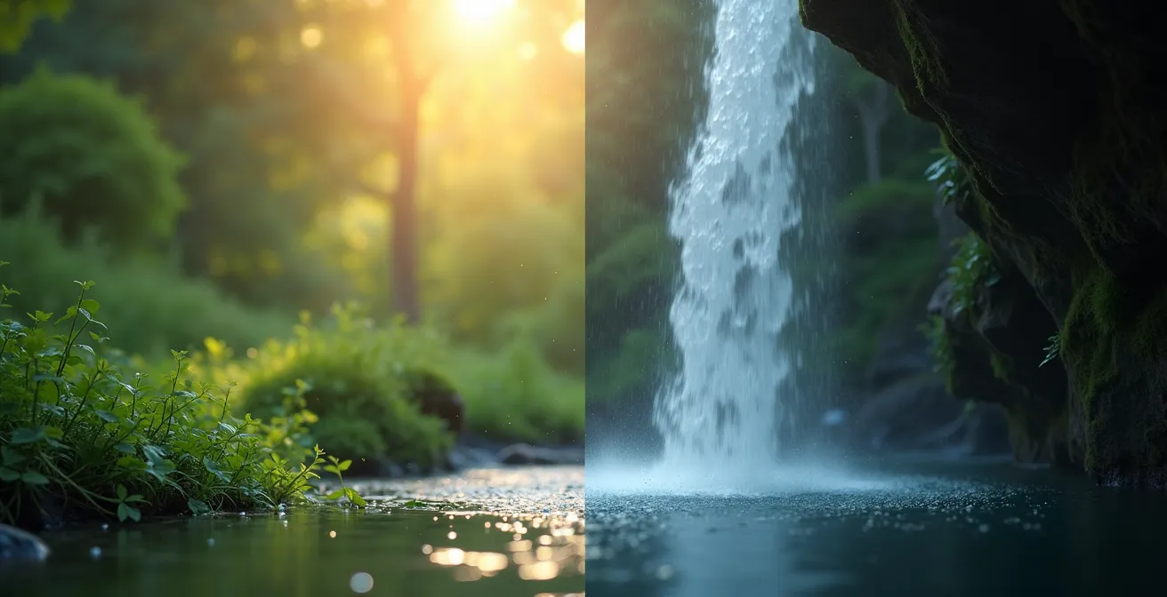 Comparaison métaphorique entre production naturelle et surdosage de mélatonine