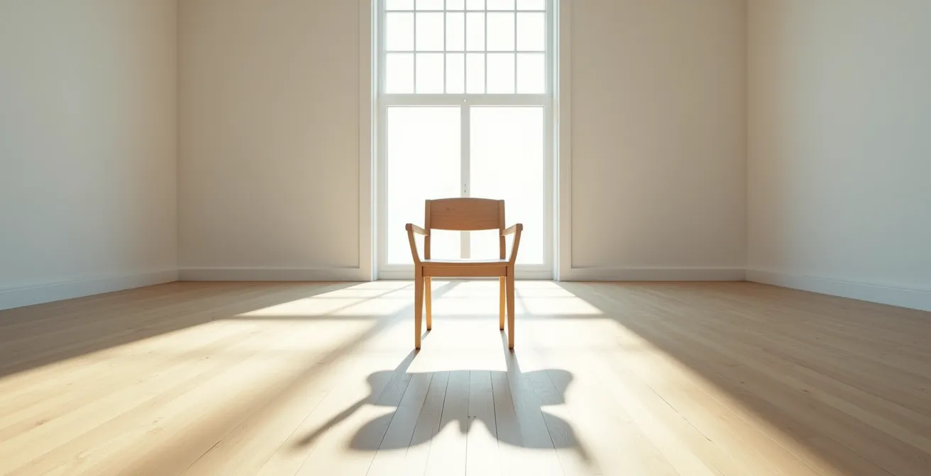 Métaphore visuelle de la transformation personnelle à travers le cercle de parole